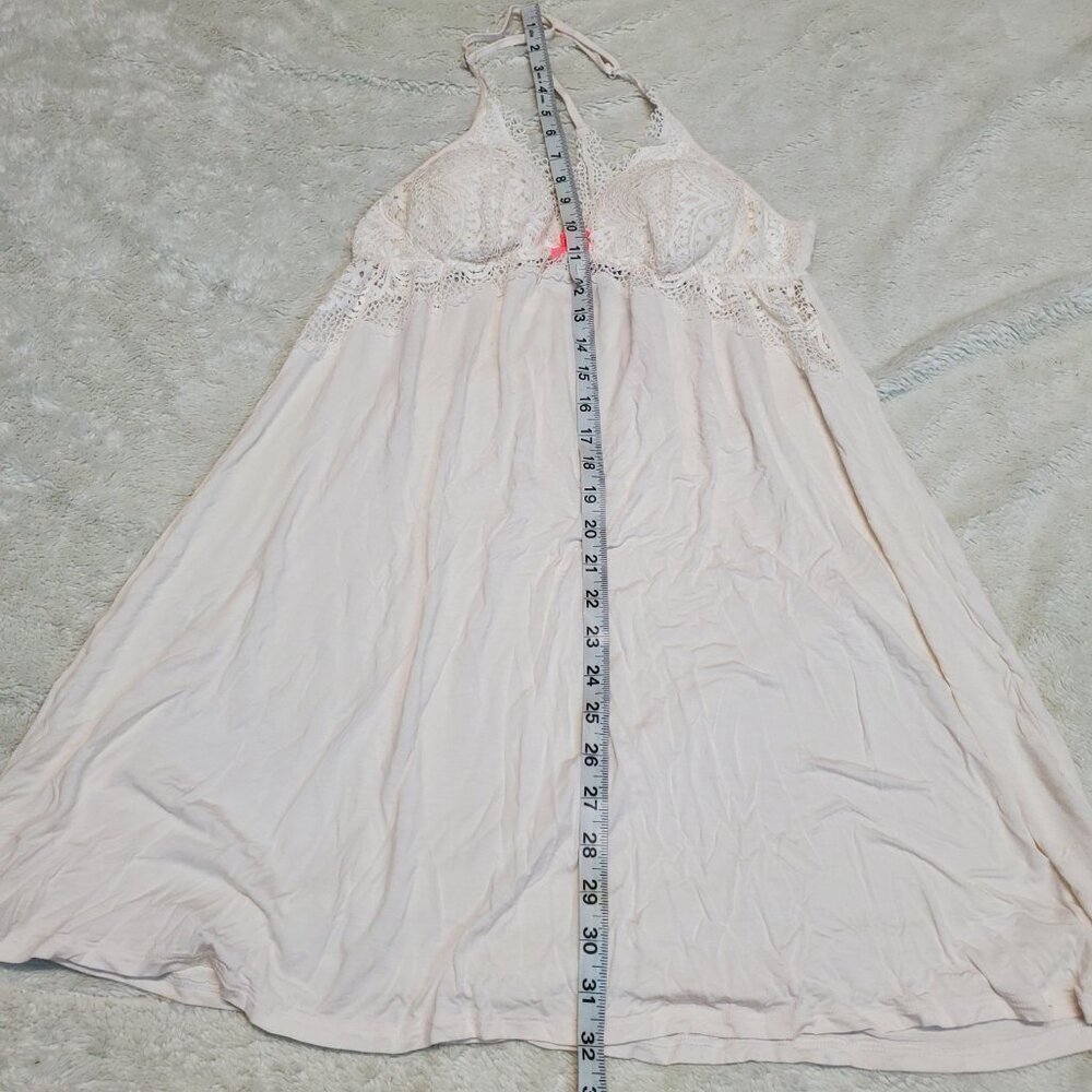 NWT Victoria's Secret Ivory Lace Babydoll Slip Lingerie Large Sexy Vixen Classic - Picture 5 of 7